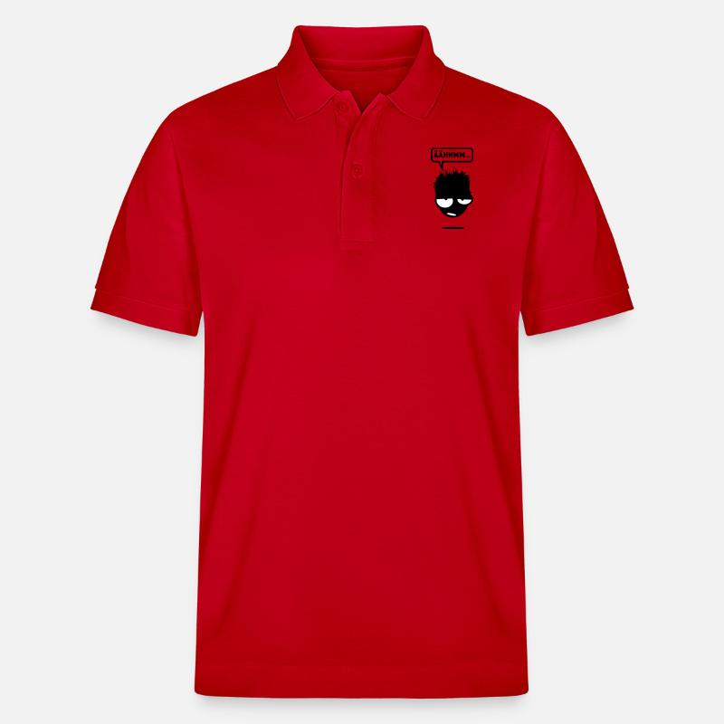 Quatschkopf - Stanley/Stella Unisex Bio-Poloshirt PREPSTER - Rot