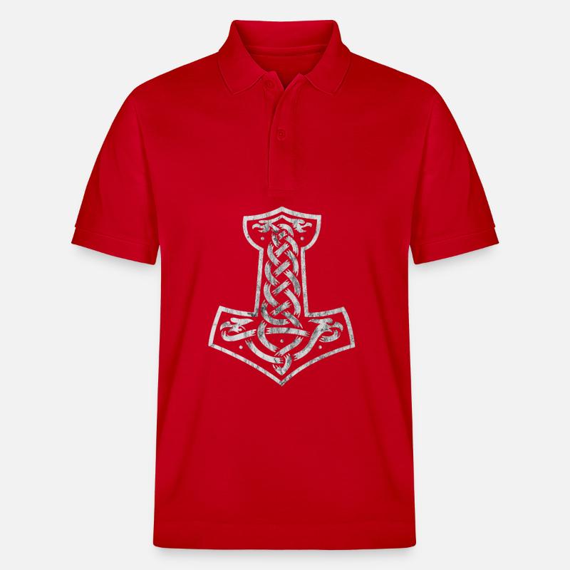 Mjolnir - Stanley/Stella Unisex Bio-Poloshirt PREPSTER - Rot