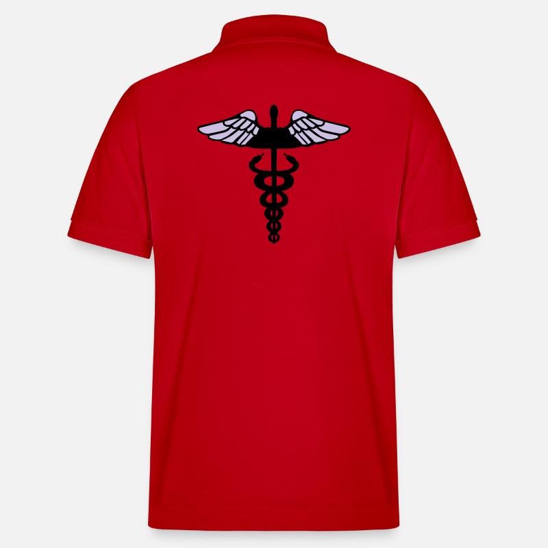 Caduceus - Stanley/Stella Unisex Bio-Poloshirt PREPSTER - Rot