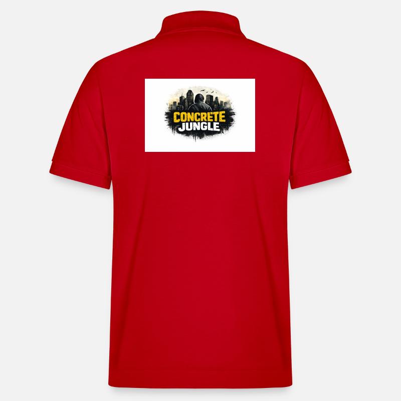 Concrete Jungle Shadow - Stanley/Stella Unisex Bio-Poloshirt PREPSTER - Rot
