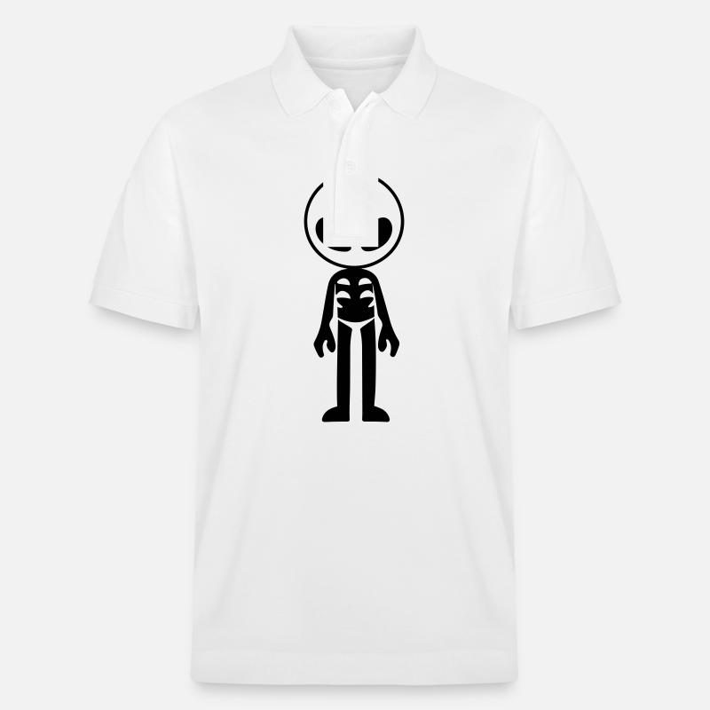 Außerirdischer - Stanley/Stella Unisex Bio-Poloshirt PREPSTER - Weiß