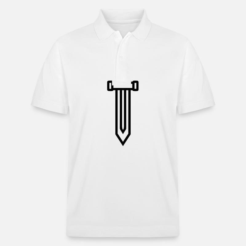 Schwert - Stanley/Stella Unisex Bio-Poloshirt PREPSTER - Weiß
