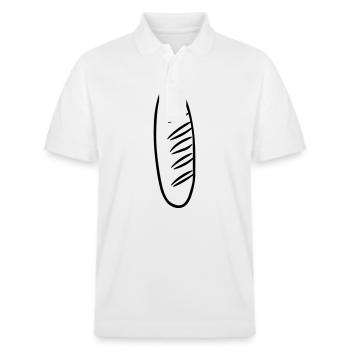 wand - Stanley/Stella Unisex Organic Polo Shirt PREPSTER - white - Front - Roxy (174cm) & Andy (188cm)