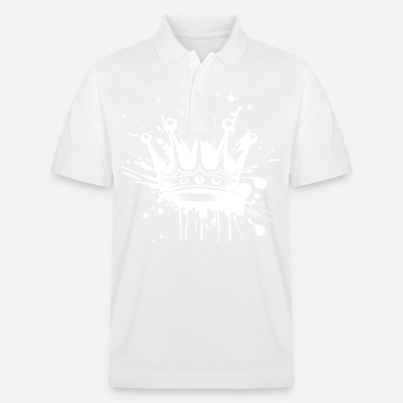 Krone Royal - Stanley/Stella Unisex Bio-Poloshirt PREPSTER - Weiß