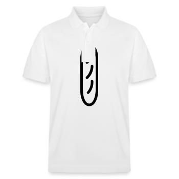 wand - Stanley/Stella Unisex Organic Polo Shirt PREPSTER - white - Front - Roxy (174cm) & Andy (188cm)