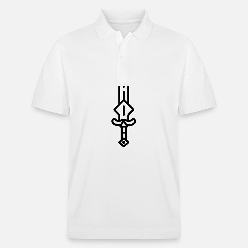 Schwert - Stanley/Stella Unisex Bio-Poloshirt PREPSTER - Weiß