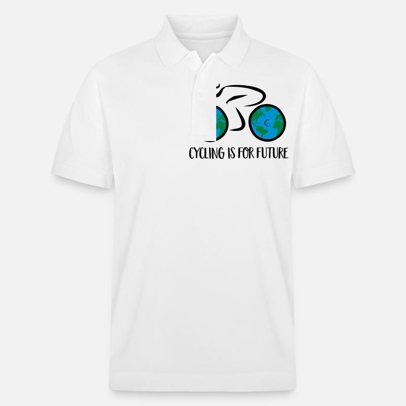 vélo - Polo PREPSTER bio Stanley/Stella Unisexe - blanc