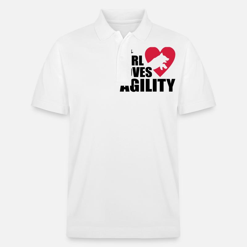 agility - Stanley/Stella Unisex Bio-Poloshirt PREPSTER - Weiß