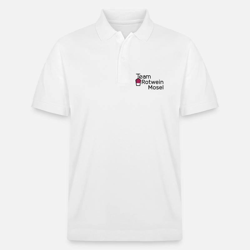Team Rotwein Mosel - Stanley/Stella Unisex Bio-Poloshirt PREPSTER - Weiß