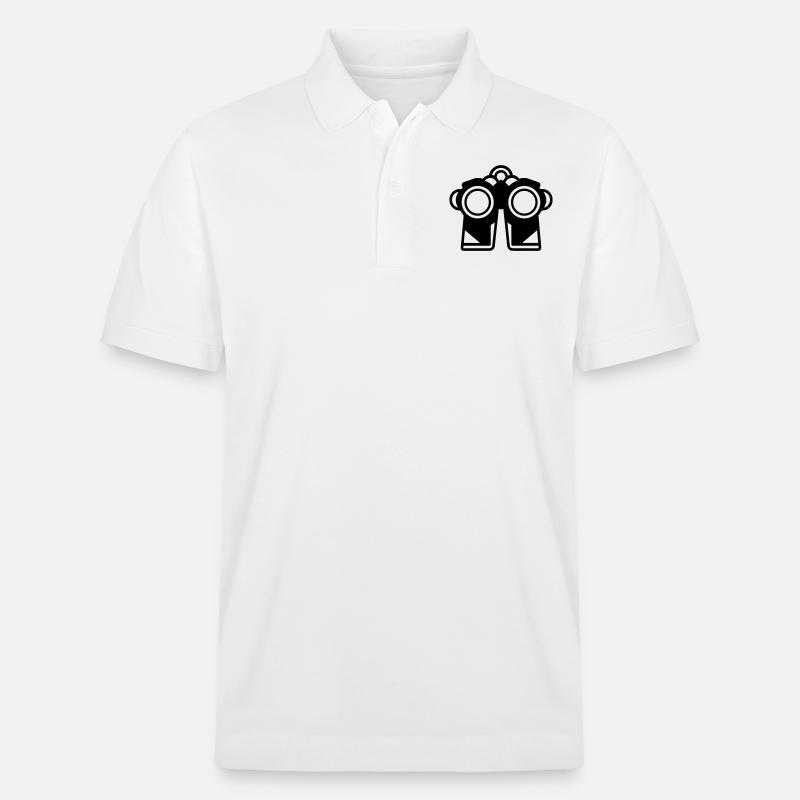 Fernglas - Stanley/Stella Unisex Bio-Poloshirt PREPSTER - Weiß
