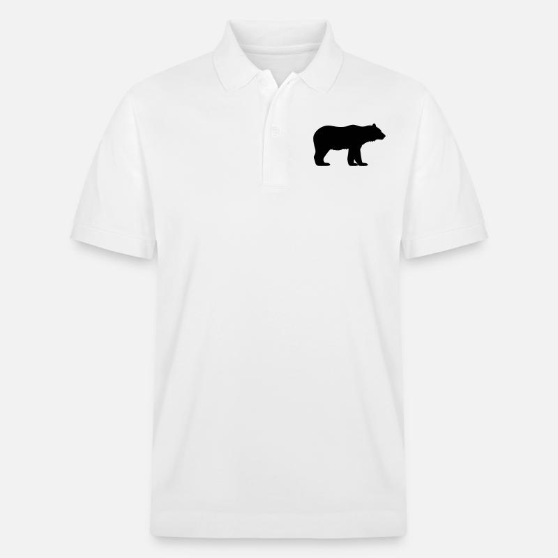 ours - Polo PREPSTER bio Stanley/Stella Unisexe - blanc