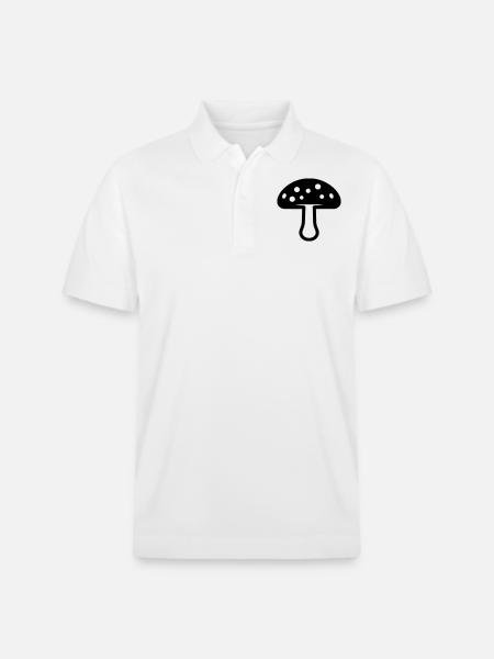 Pilz - Stanley/Stella Unisex Bio-Poloshirt PREPSTER - Weiß