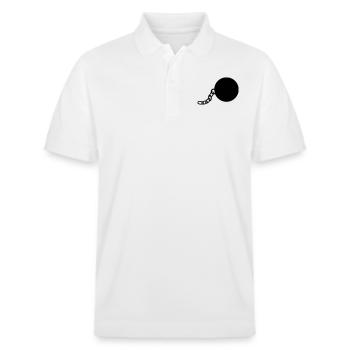 Boulet - Polo PREPSTER bio Stanley/Stella Unisexe - blanc - Devant - Roxy (174cm) & Andy (188cm)