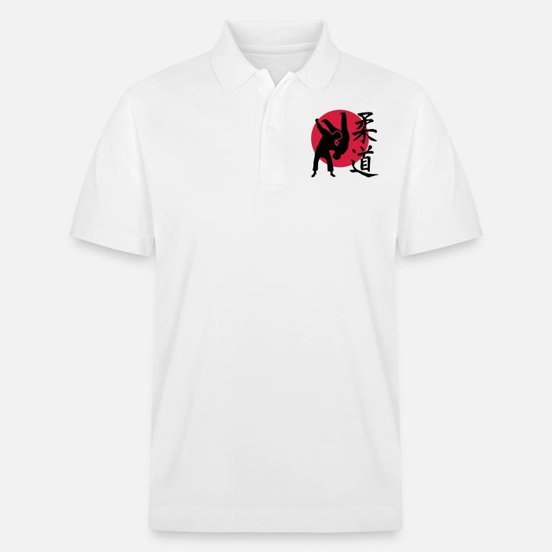 Judo - Polo PREPSTER bio Stanley/Stella Unisexe - blanc