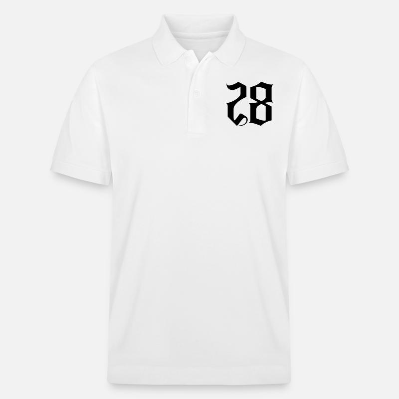 28 - Stanley/Stella Unisex Bio-Poloshirt PREPSTER - Weiß