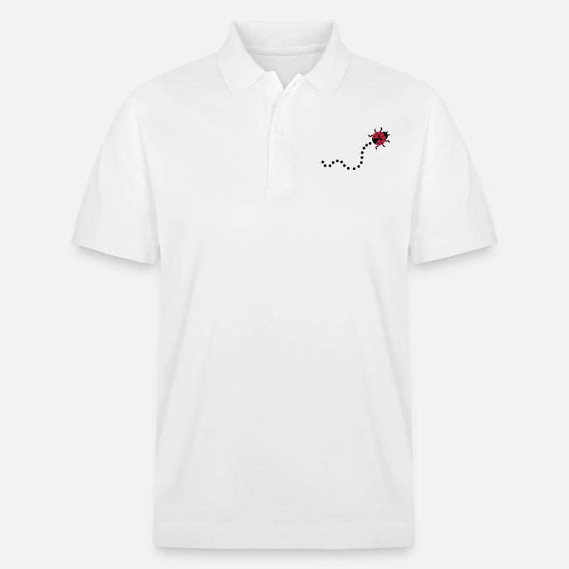 Coccinelle - Polo PREPSTER bio Stanley/Stella Unisexe - blanc