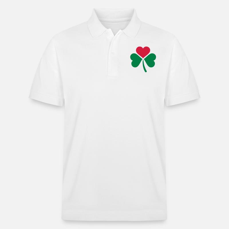 Shamrock - Stanley/Stella Unisex Bio-Poloshirt PREPSTER - Weiß