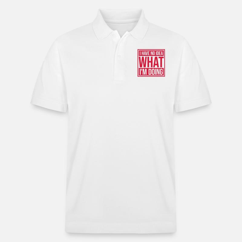 Aucune idée - Polo PREPSTER bio Stanley/Stella Unisexe - blanc
