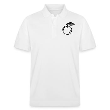 cherry - Stanley/Stella Unisex Organic Polo Shirt PREPSTER - white - Front - Roxy (174cm) & Andy (188cm)