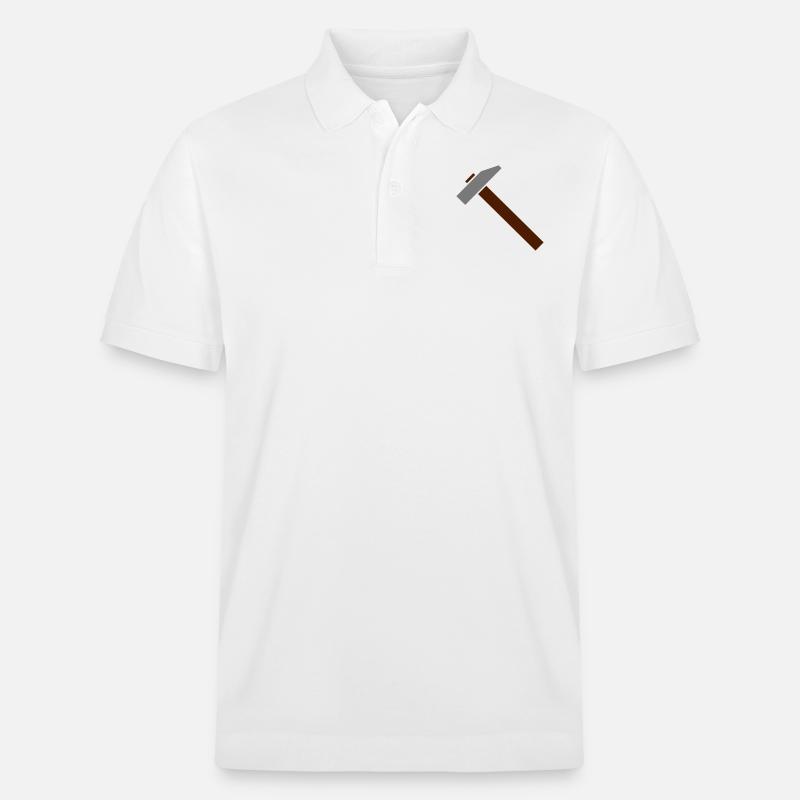 Hammer - Stanley/Stella Unisex Bio-Poloshirt PREPSTER - Weiß
