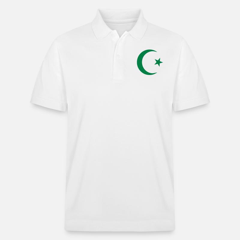 Le croissant et l'étoile - Polo PREPSTER bio Stanley/Stella Unisexe - blanc