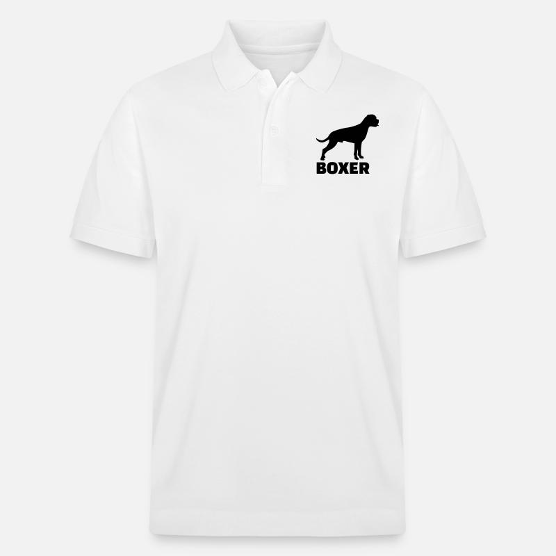 Boxer - Polo PREPSTER bio Stanley/Stella Unisexe - blanc