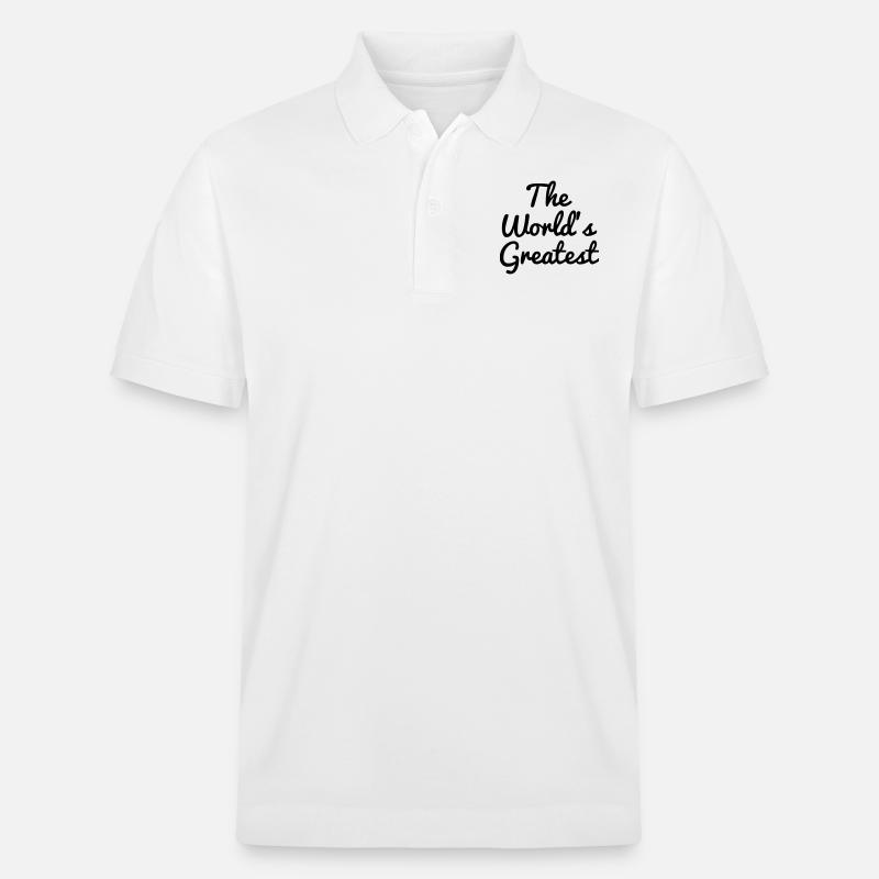 A Personnaliser / Custom / Customiser / Customize - Polo PREPSTER bio Stanley/Stella Unisexe - blanc