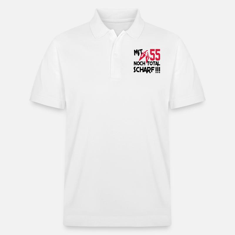 total_scharf_55 - Polo PREPSTER bio Stanley/Stella Unisexe - blanc