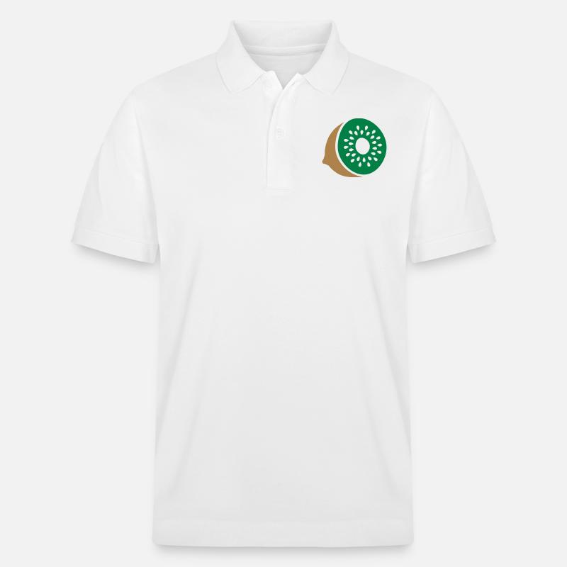 Kiwi - Stanley/Stella Unisex Bio-Poloshirt PREPSTER - Weiß