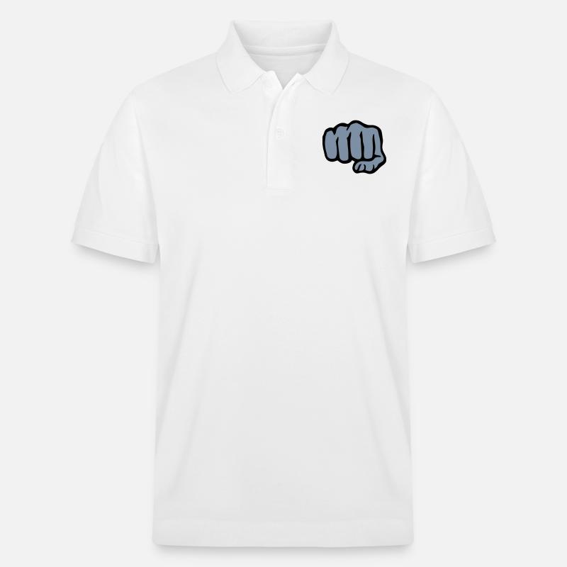 Faust - Stanley/Stella Unisex Bio-Poloshirt PREPSTER - Weiß