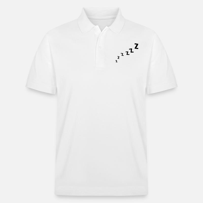 Zzzzzzz - Stanley/Stella Unisex Bio-Poloshirt PREPSTER - Weiß