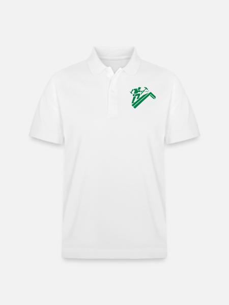 roofer - Stanley/Stella Unisex Organic Polo Shirt PREPSTER - white