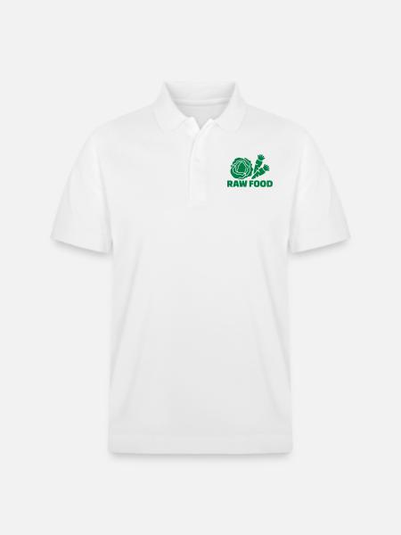 Rohkost - Stanley/Stella Unisex Bio-Poloshirt PREPSTER - Weiß