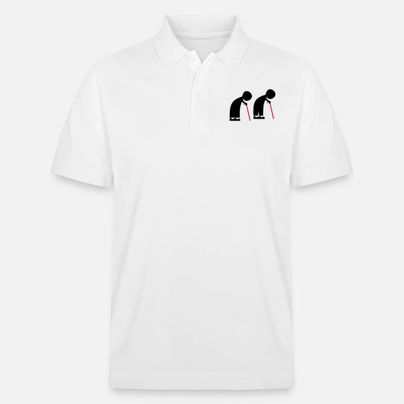 Menschen - Stanley/Stella Unisex Bio-Poloshirt PREPSTER - Weiß