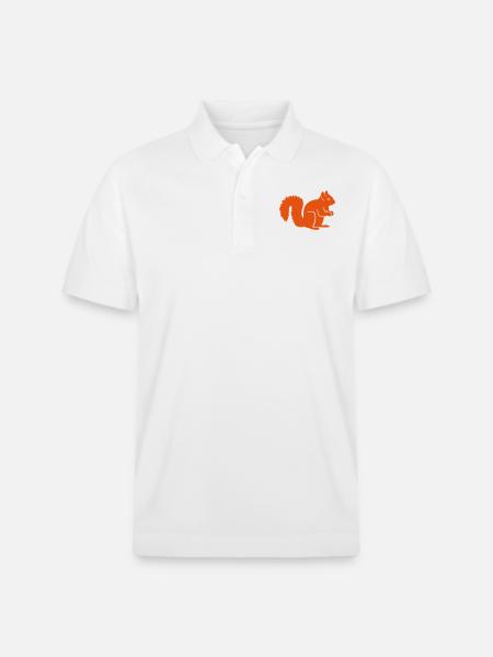 Ecureuil - Polo PREPSTER bio Stanley/Stella Unisexe - blanc