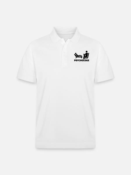 Psychologe - Stanley/Stella Unisex Bio-Poloshirt PREPSTER - Weiß