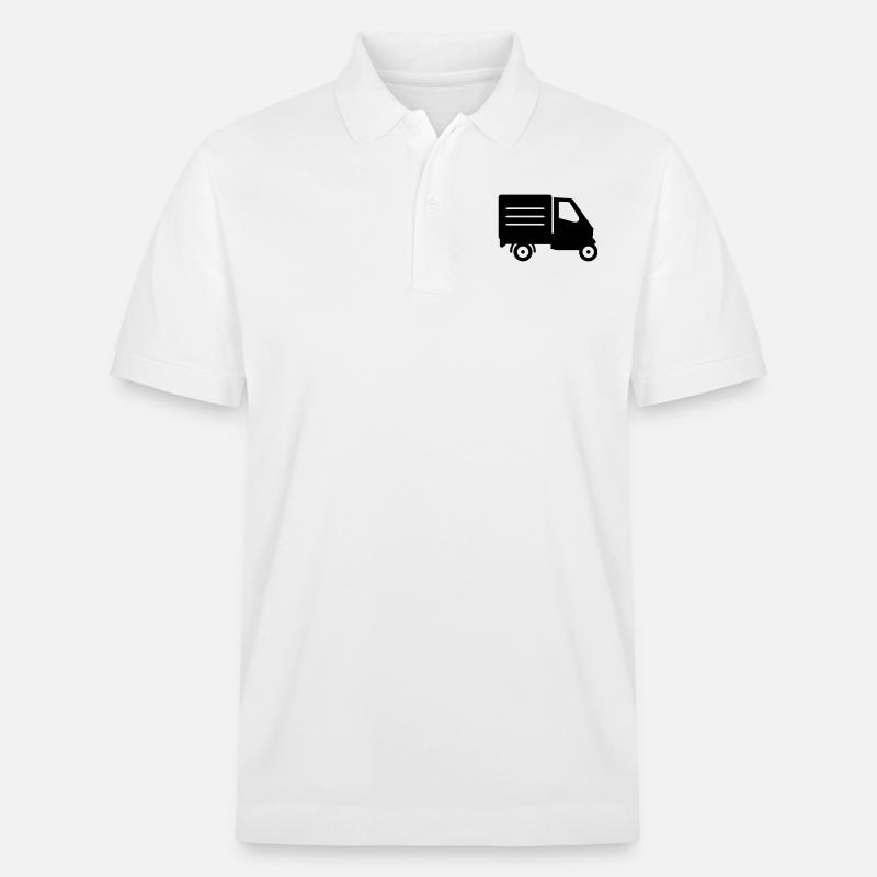 Piaggo Ape - Stanley/Stella Unisex Bio-Poloshirt PREPSTER - Weiß