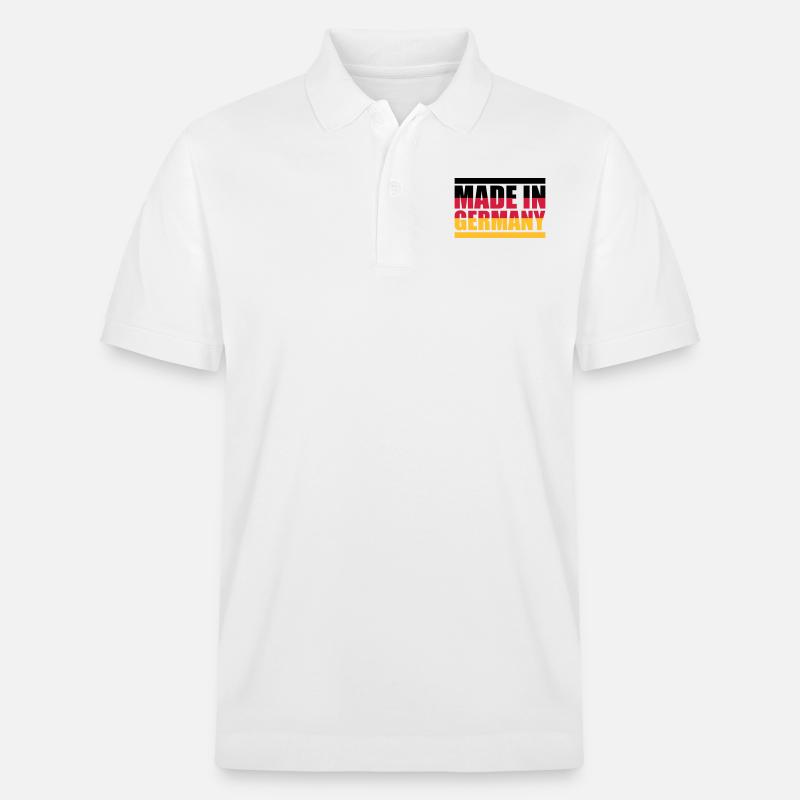 Fabriqué en Allemagne - Polo PREPSTER bio Stanley/Stella Unisexe - blanc