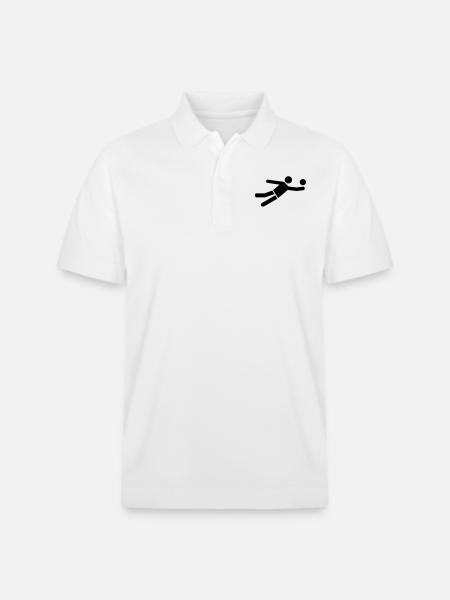Beach volley - Polo PREPSTER bio Stanley/Stella Unisexe - blanc