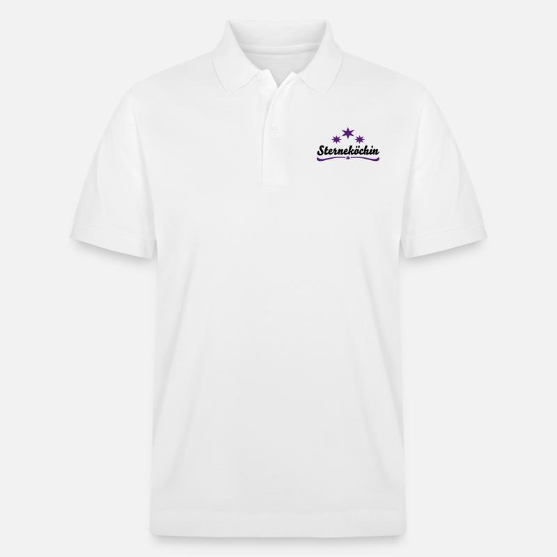 Kochen - Stanley/Stella Unisex Bio-Poloshirt PREPSTER - Weiß
