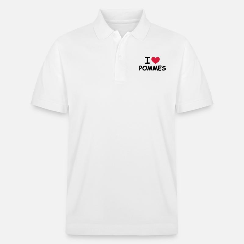 J'aime français - Polo PREPSTER bio Stanley/Stella Unisexe - blanc