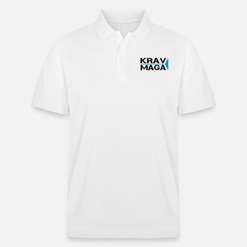 Krav Maga - Stanley/Stella Unisex Bio-Poloshirt PREPSTER - Weiß