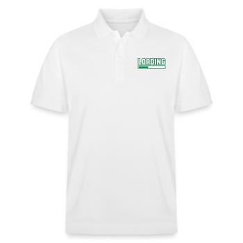 Loading - Stanley/Stella Unisex Organic Polo Shirt PREPSTER - white - Front - Roxy (174cm) & Andy (188cm)