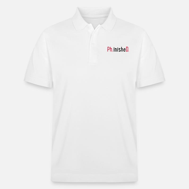 Ph.D. - Polo PREPSTER bio Stanley/Stella Unisexe - blanc