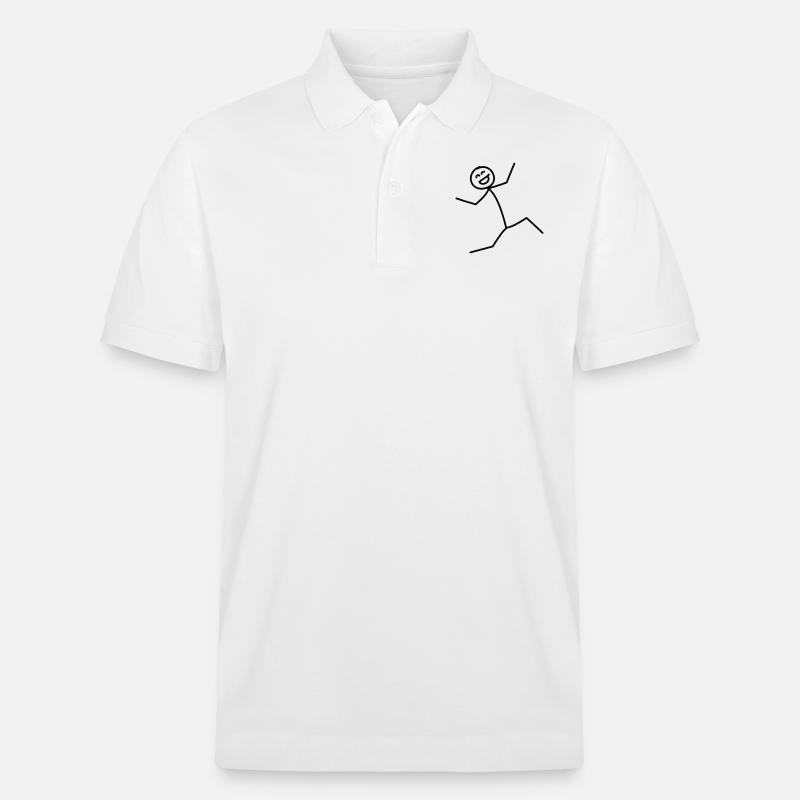 Happy Jumper - Stanley/Stella Unisex Bio-Poloshirt PREPSTER - Weiß