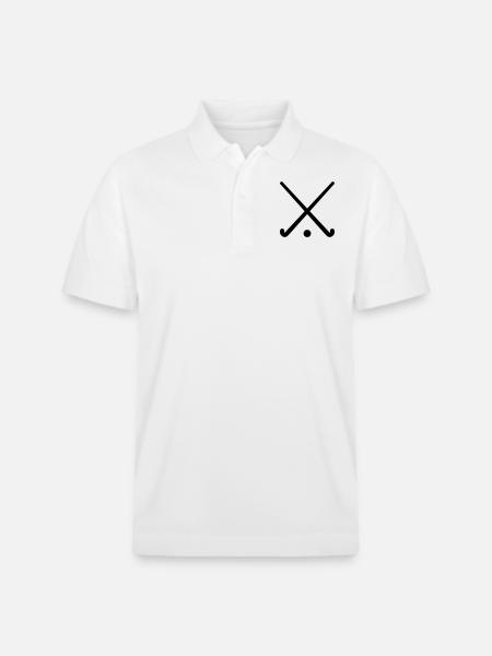 Field hockey - Stanley/Stella Unisex Organic Polo Shirt PREPSTER - white