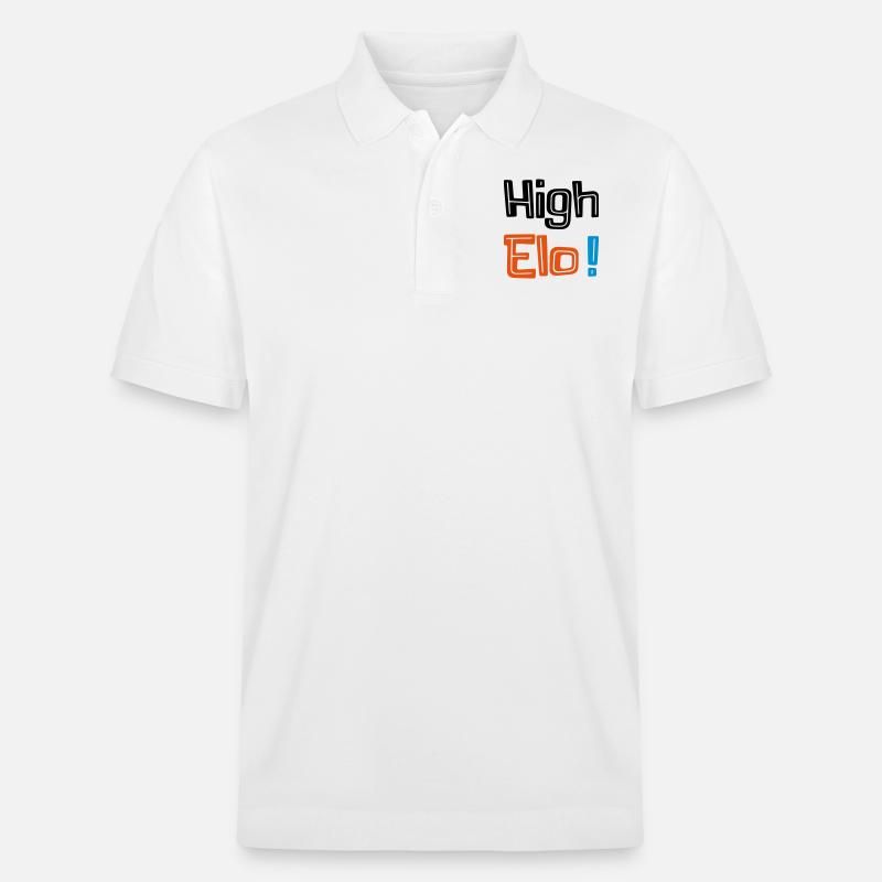 HIGH / DIAMOND / PLATINIUM / CHALLENGER - Polo PREPSTER bio Stanley/Stella Unisexe - blanc