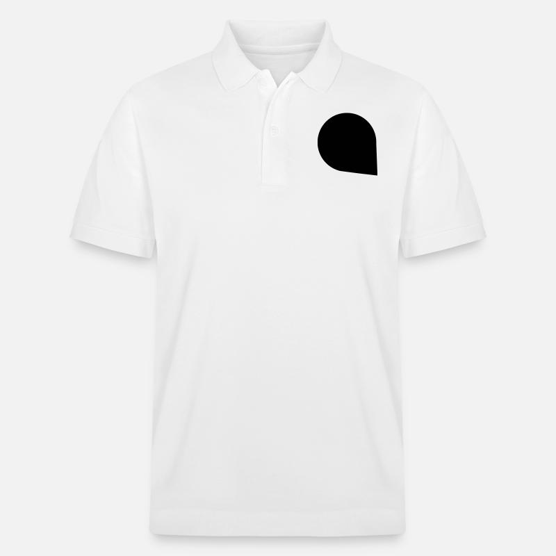 info-bulle Bubble message Discuter - Polo PREPSTER bio Stanley/Stella Unisexe - blanc
