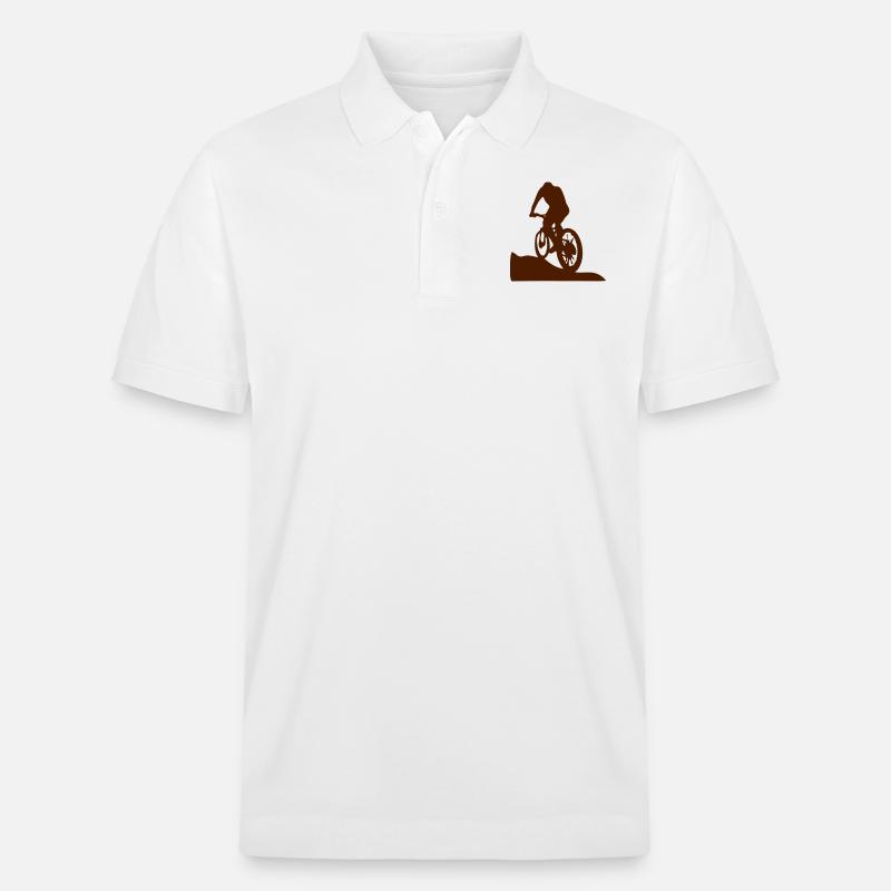 MTB Guy - Polo PREPSTER bio Stanley/Stella Unisexe - blanc