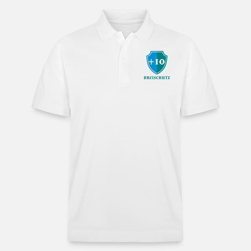 Stylo et papier bébé latz - Polo PREPSTER bio Stanley/Stella Unisexe - blanc